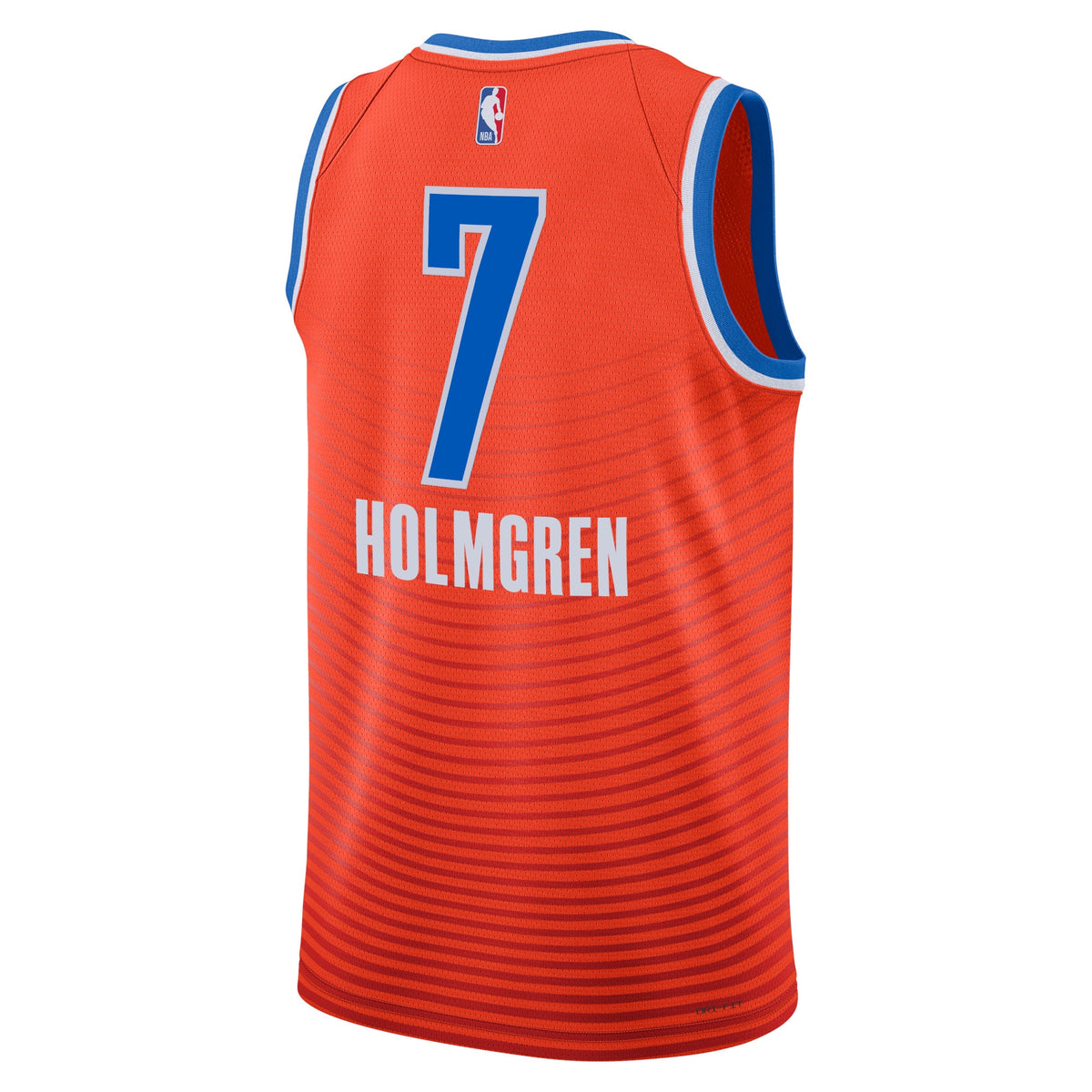 Chet Holmgren Oklahoma City Thunder Statement Edition Swingman Basketball Jersey - Orange - Unisex
