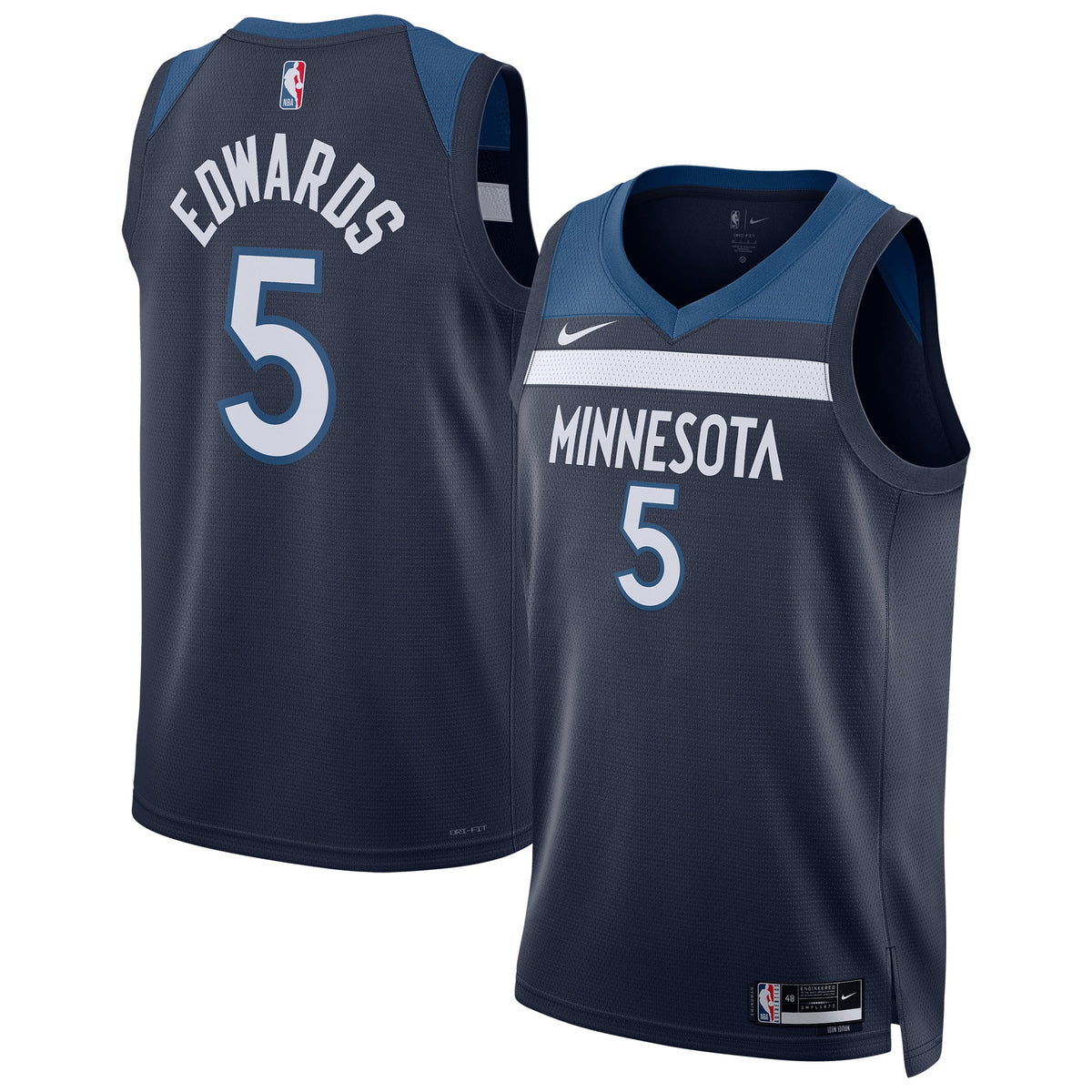 Minnesota Timberwolves Replica Swingman Icon Basketball Jersey - Unisex