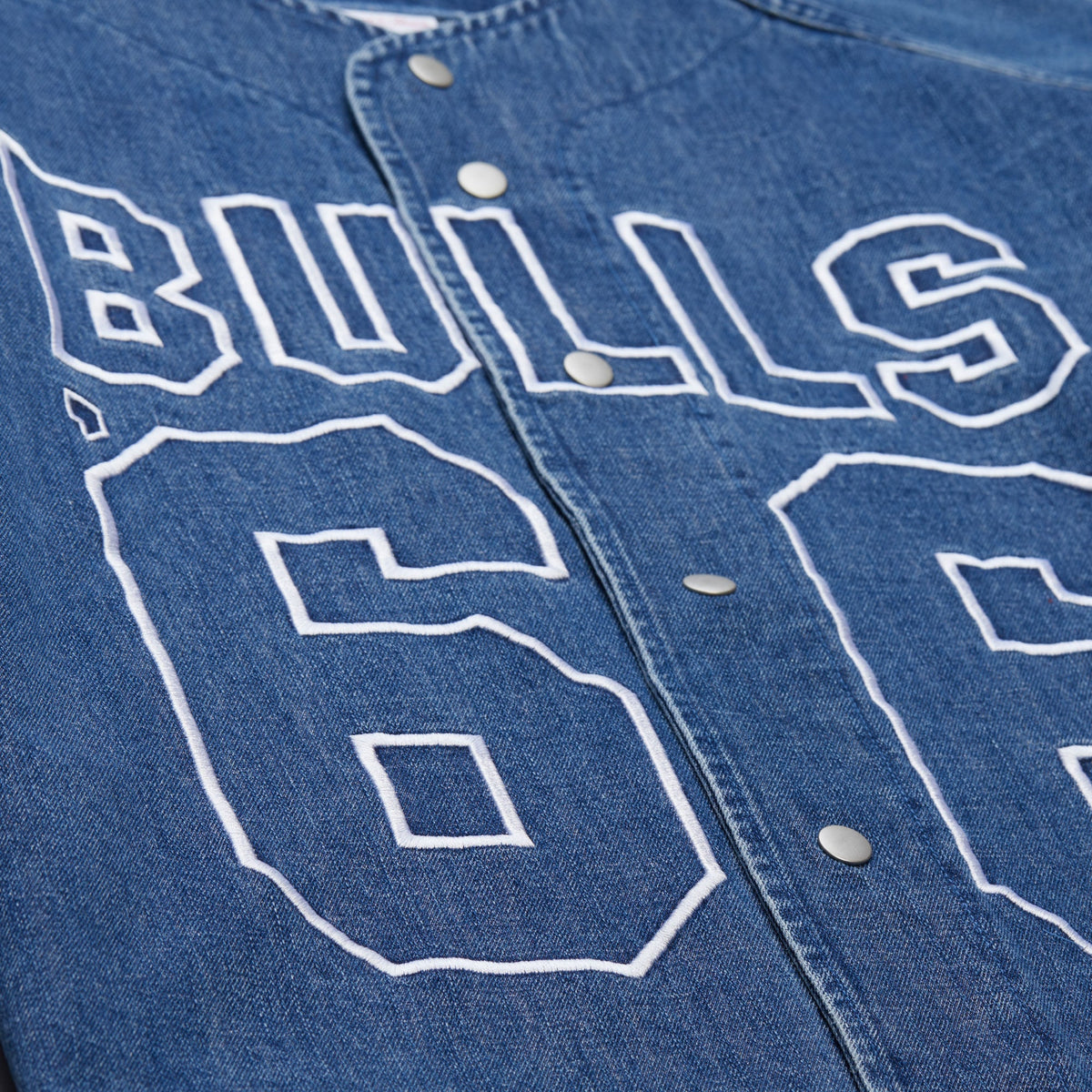 Chicago Bulls Summer Breeze Baseball Basketball Jersey - Blue - Mens