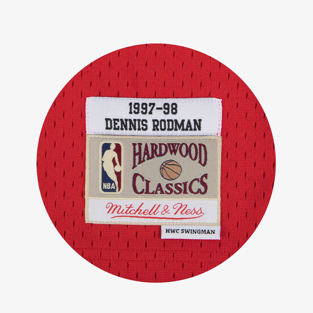 Dennis Rodman Chicago Bulls 1997 - 98 Swingman Road Basketball Jersey