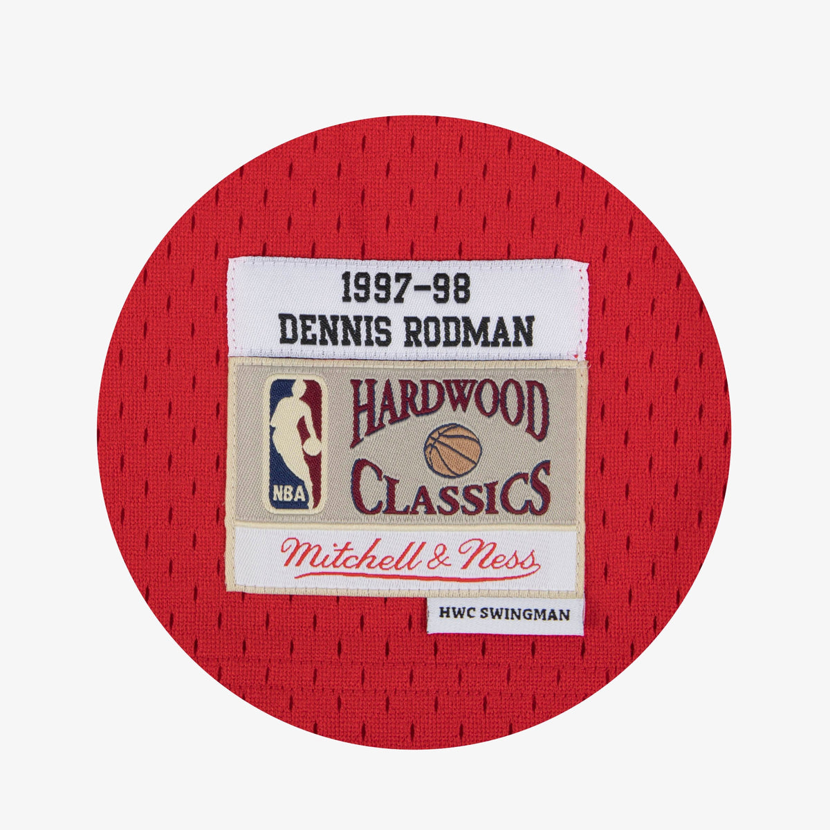 Dennis Rodman Chicago Bulls 1997 - 98 Swingman Road Basketball Jersey