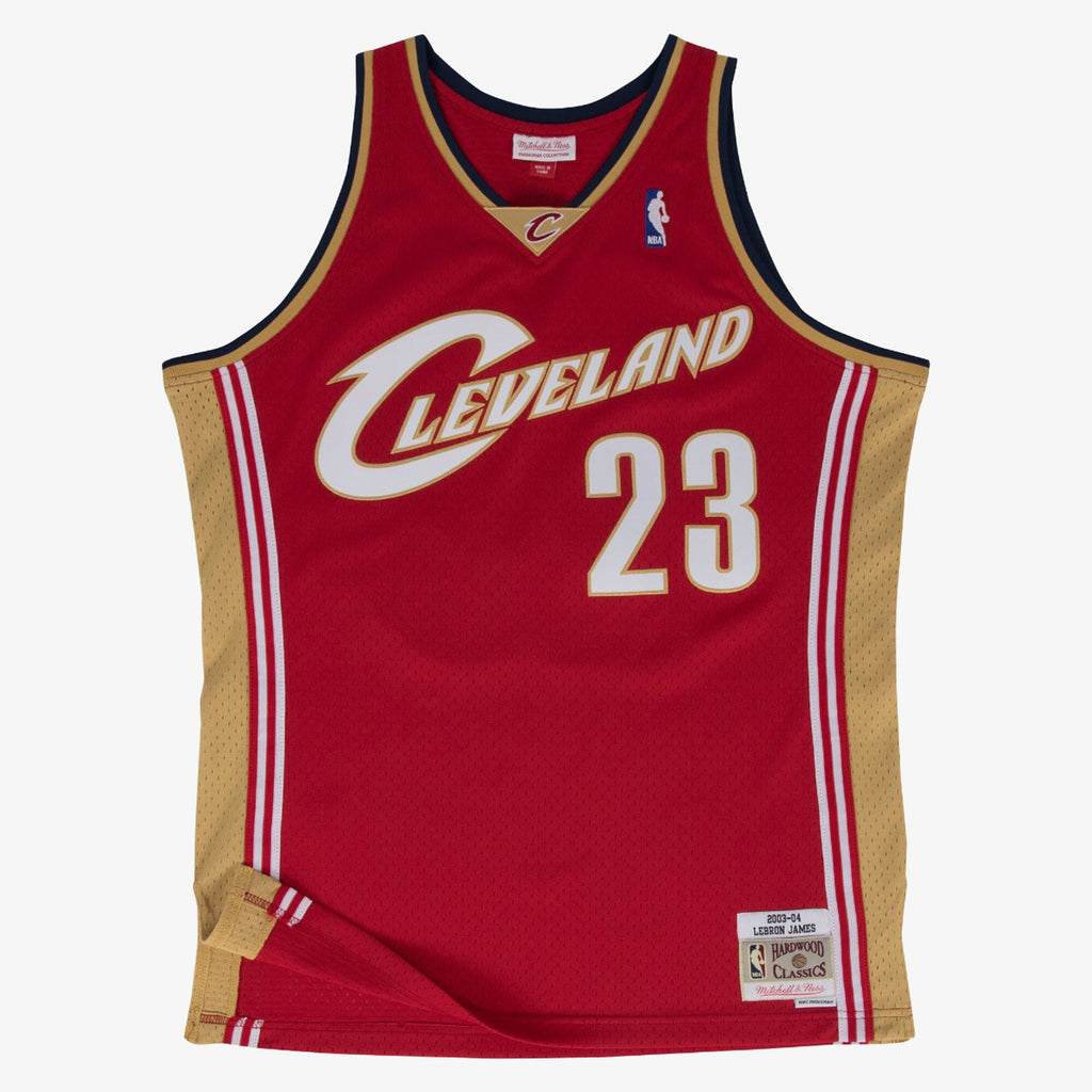 LeBron James Cleveland Cavaliers 2003 - 04 Swingman Road Basketball Jersey