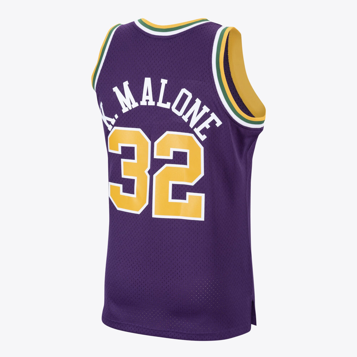 Karl Malone Utah Jazz 1991 Hardwood Classics Swingman Road Basketball Jersey - Purple - Mens