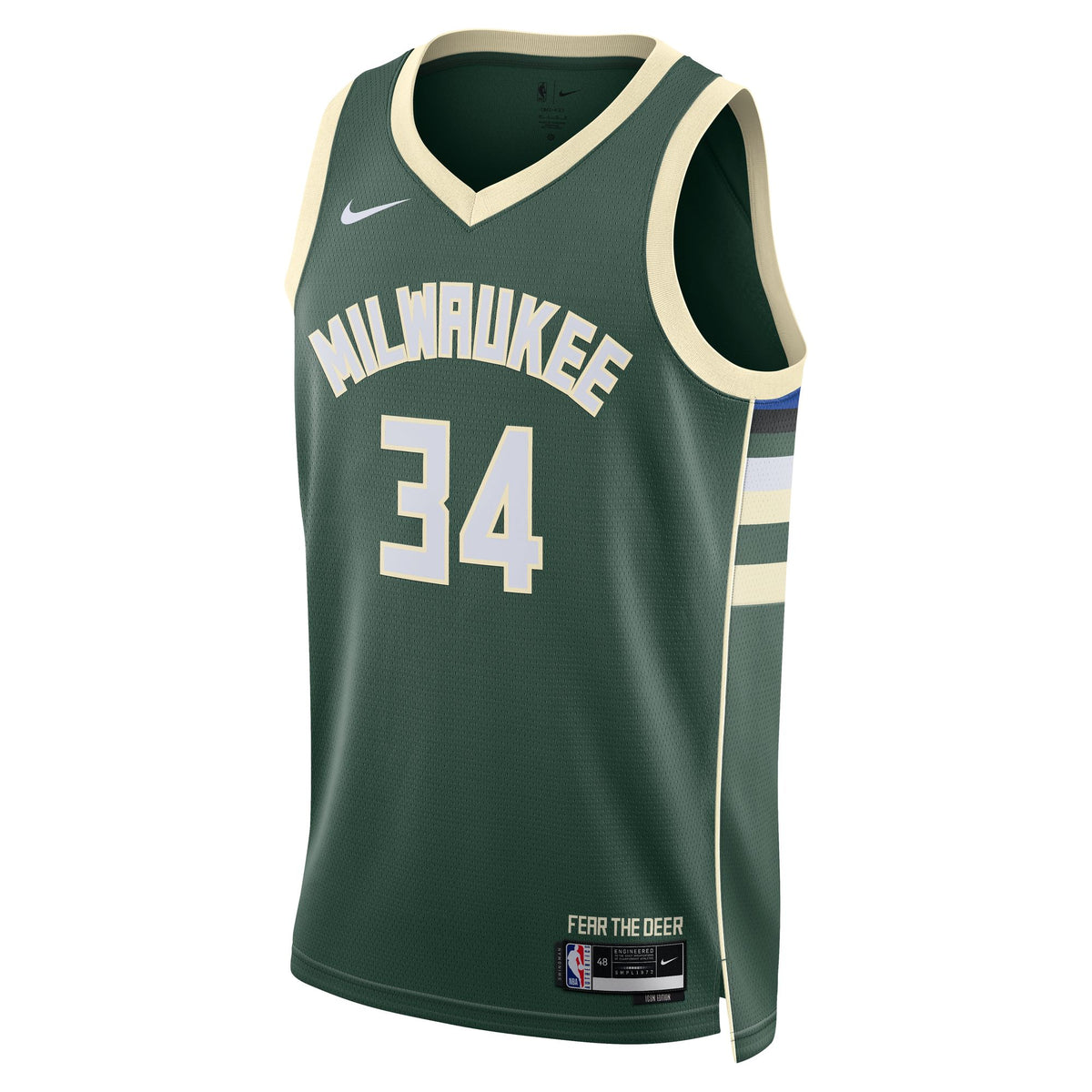 Giannis Antetokounmpo Milwaukee Bucks Swingman Icon Basketball Jersey