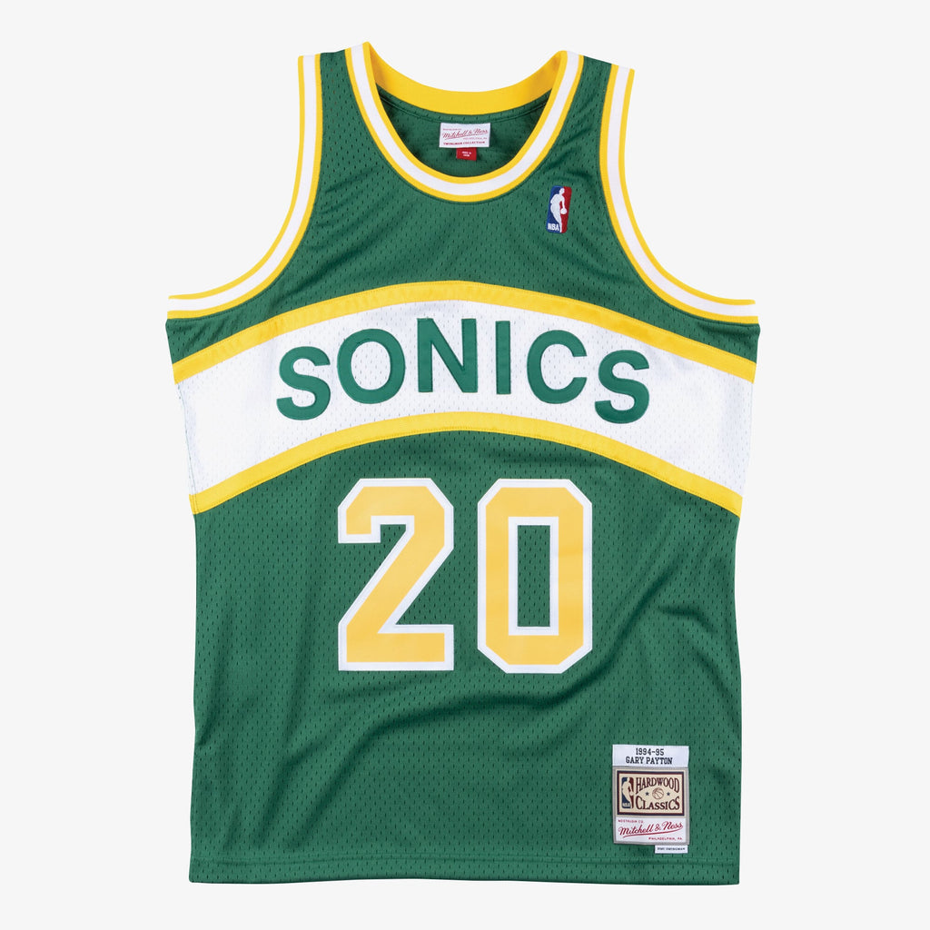 Gary Payton Seattle Supersonics 1994 Swingman Road Basketball Jersey