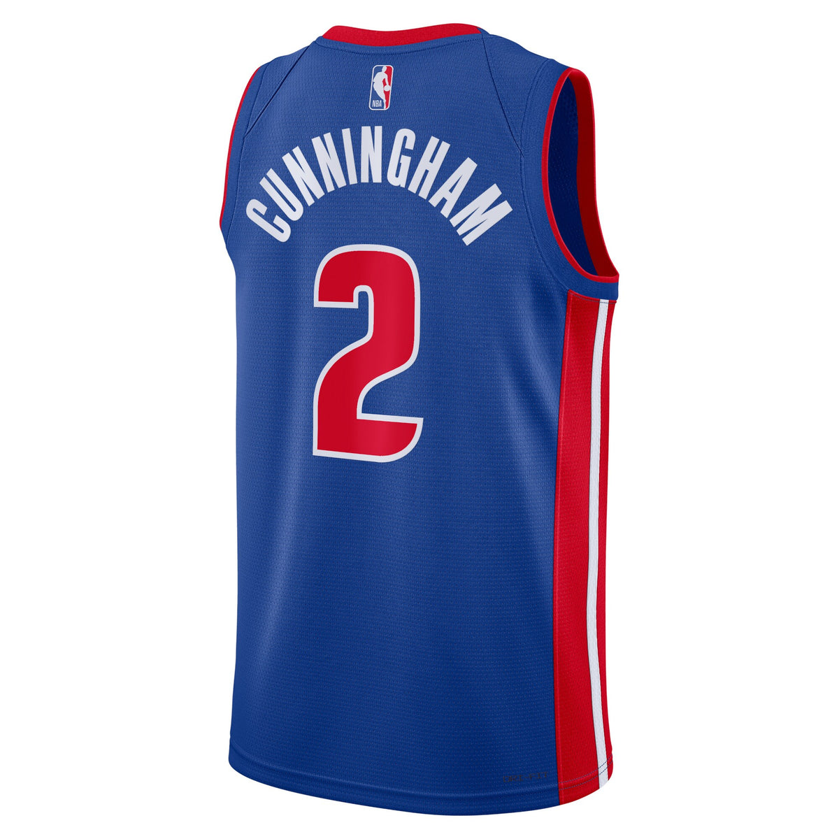 Cade Cunningham Detroit Pistons Icon Edition Swingman Basketball Jersey - Blue - Unisex