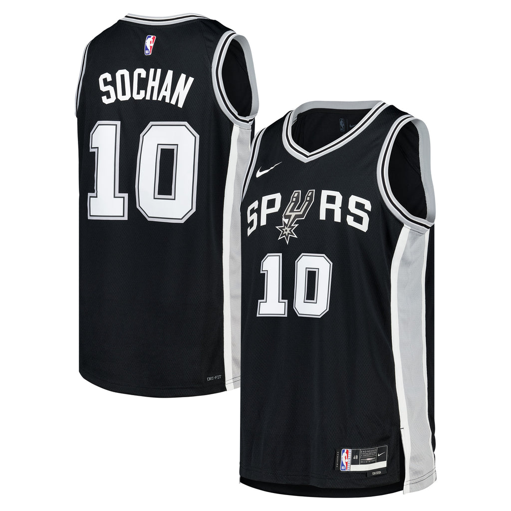 Jeremy Sochan San Antonio Spurs Icon Basketball Jersey - Unisex