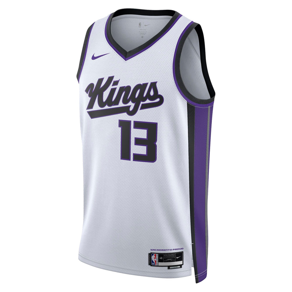 Keegan Murray Sacramento Kings Association Edition Swingman Basketball Jersey - White - Unisex