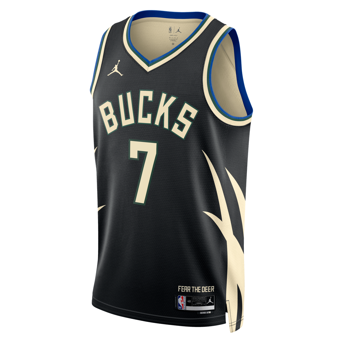 Kevin Porter Jr. Milwaukee Bucks Statement Edition Swingman Basketball Jersey - Hunter Green - Unisex
