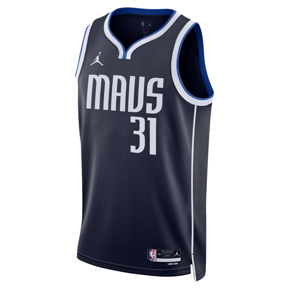 Klay Thompson Dallas Mavericks Statement Edition Swingman Basketball Jersey - Navy - Unisex