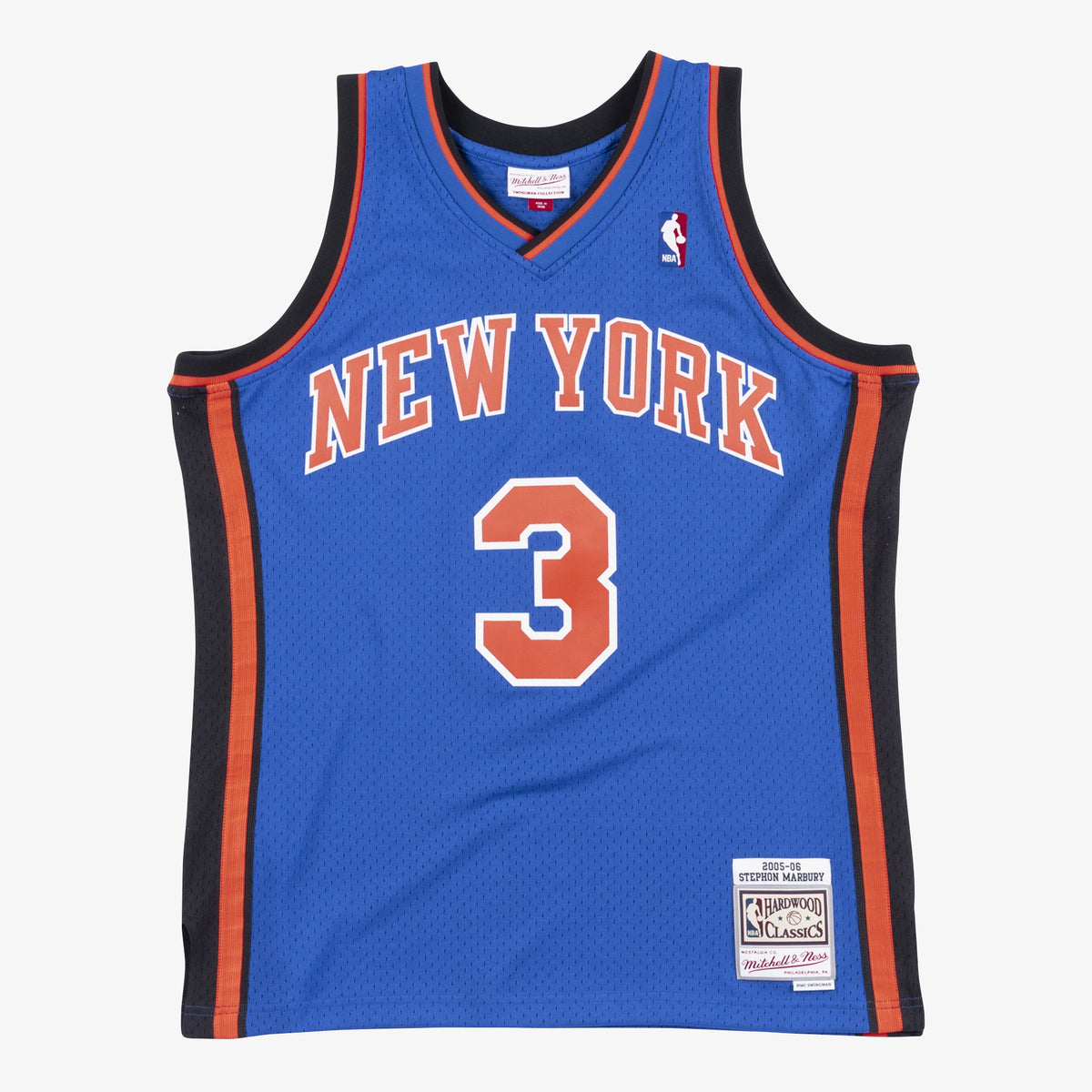 Stephon Marbury New York Knicks 2006 Authentic Swingman Basketball Jersey - Royal Blue