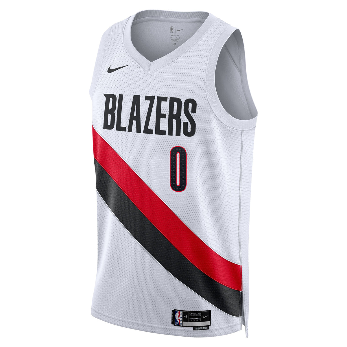 Damian Lillard Portland Trail Blazers Association Edition Replica Swingman Basketball Jersey - White - Unisex