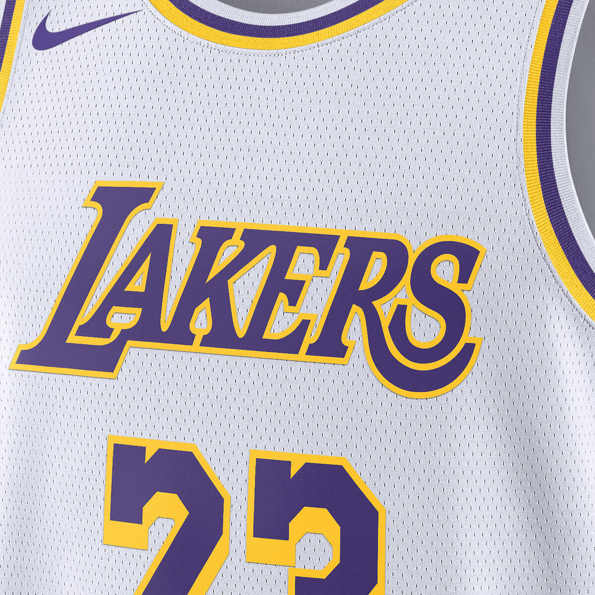 LeBron James Los Angeles Lakers Swingman Association Basketball Jersey - Unisex