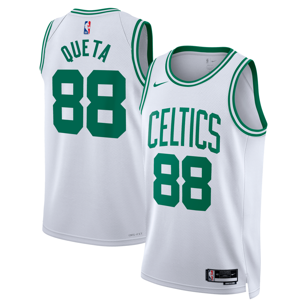 Neemias Queta Boston Celtics Association Edition Swingman Basketball Jersey - White - Unisex