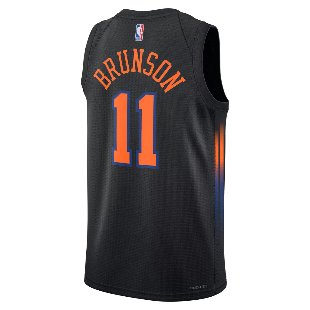 Jalen Brunson New York Knicks Swingman Statement Basketball Jersey - Unisex