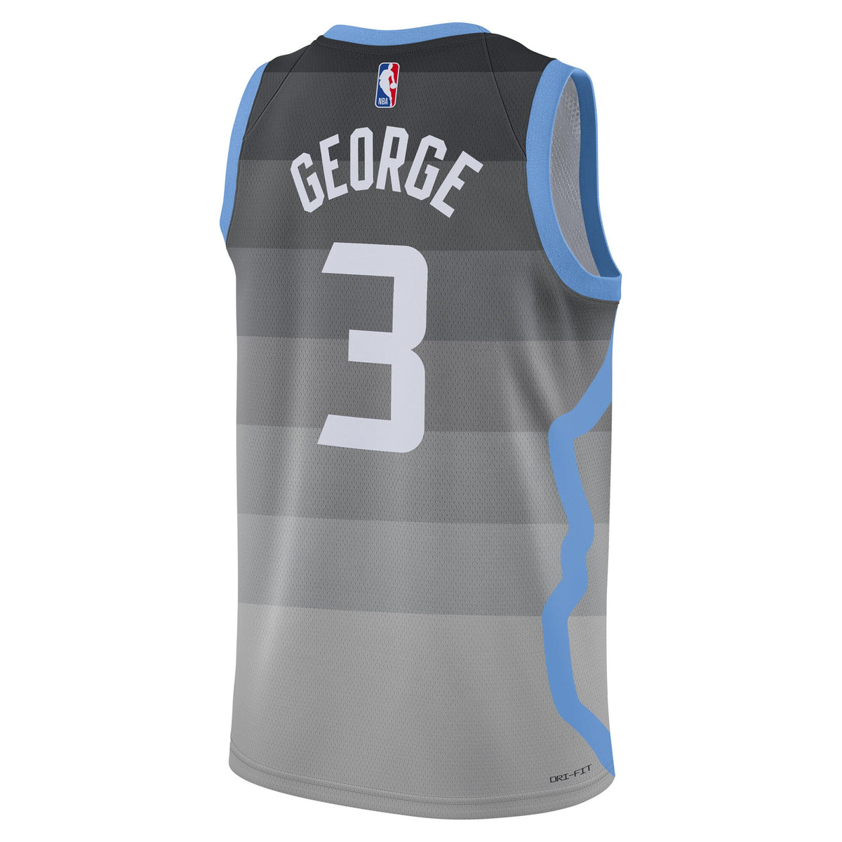 Keyonte George Utah Jazz 2025/26 City Edition Swingman Basketball Jersey - Gray - Unisex