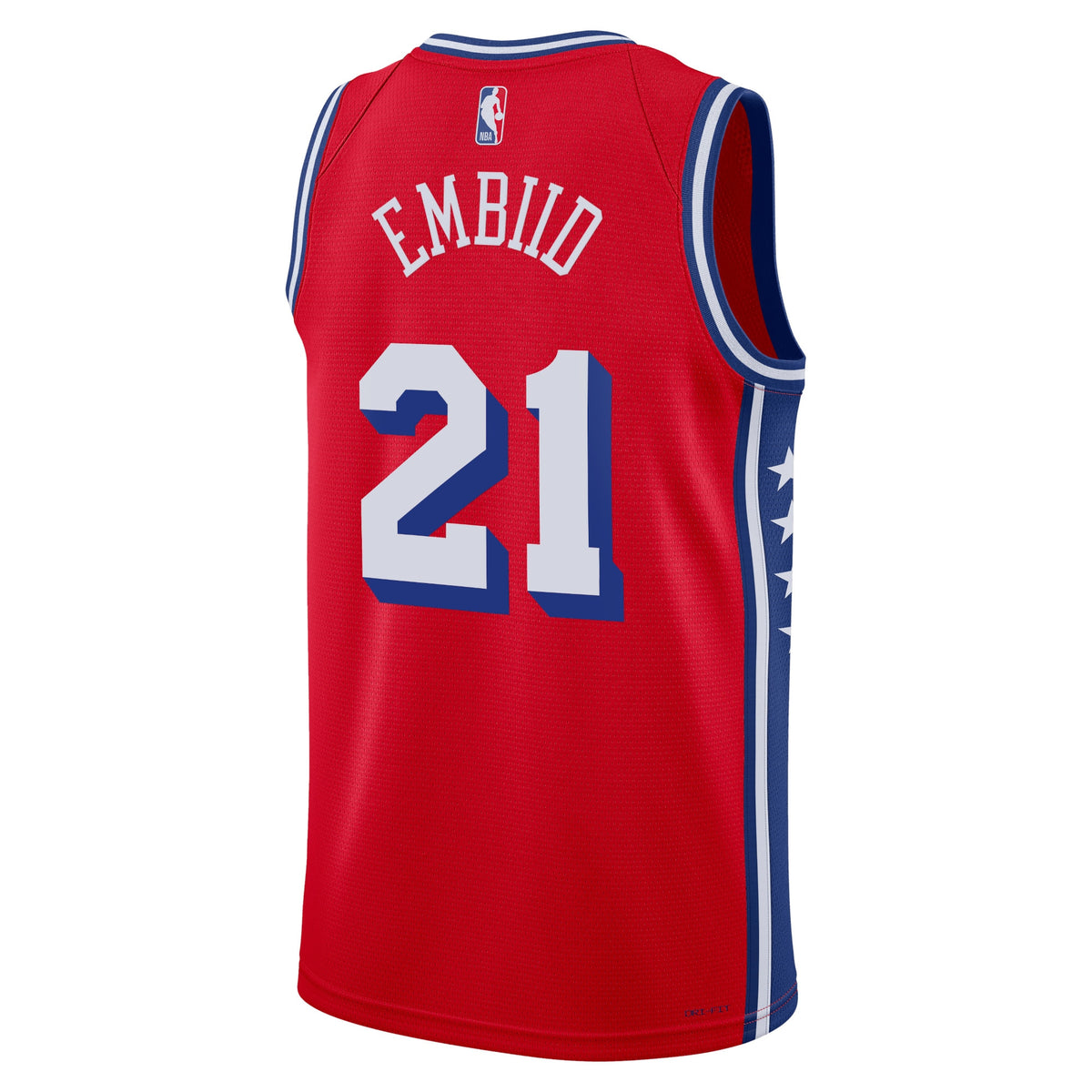 Joel Embiid Philadelphia 76ers Statement Edition Swingman Basketball Jersey - Red - Unisex