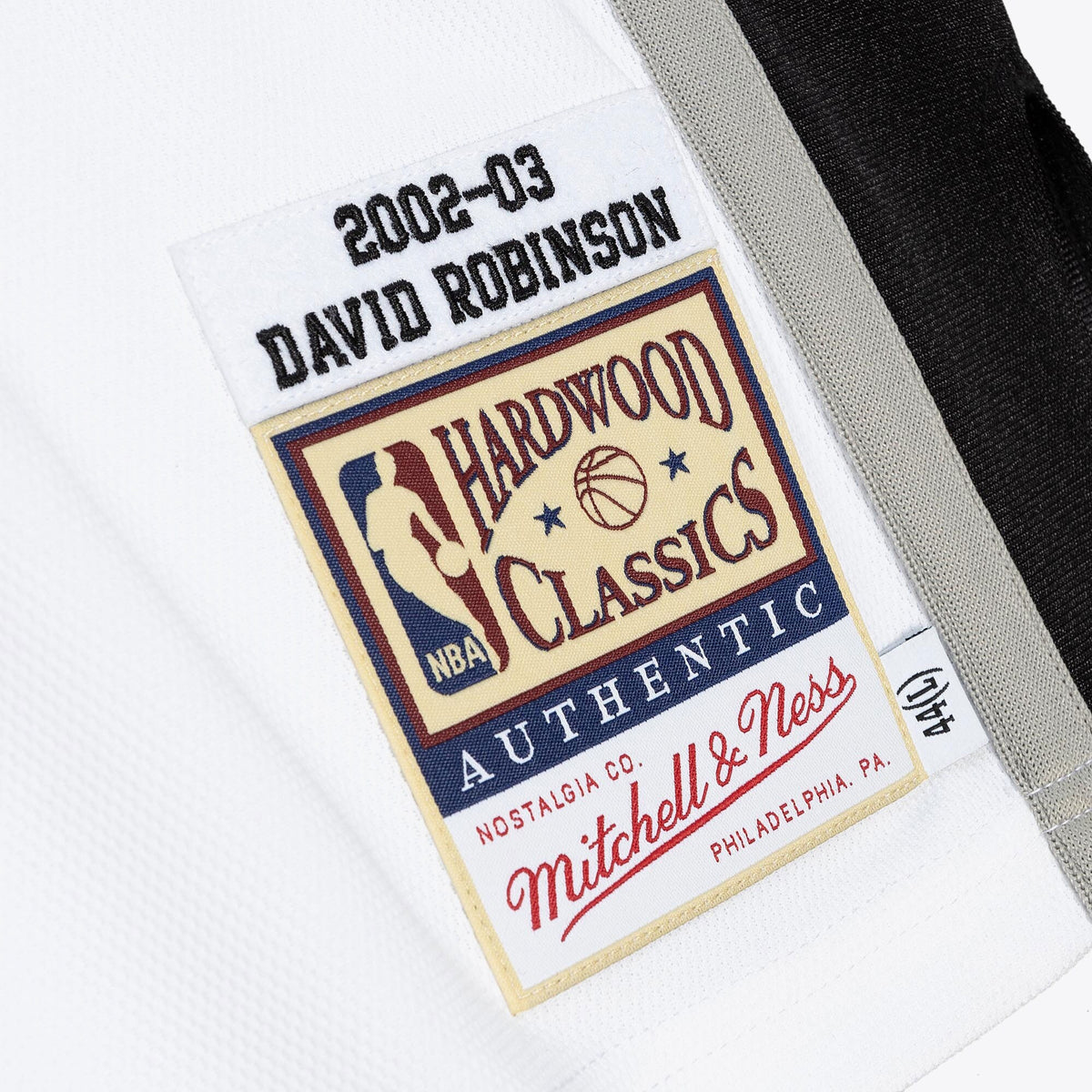 David Robinson San Antonio Spurs 2002 Finals Authentic Home Basketball Jersey - White