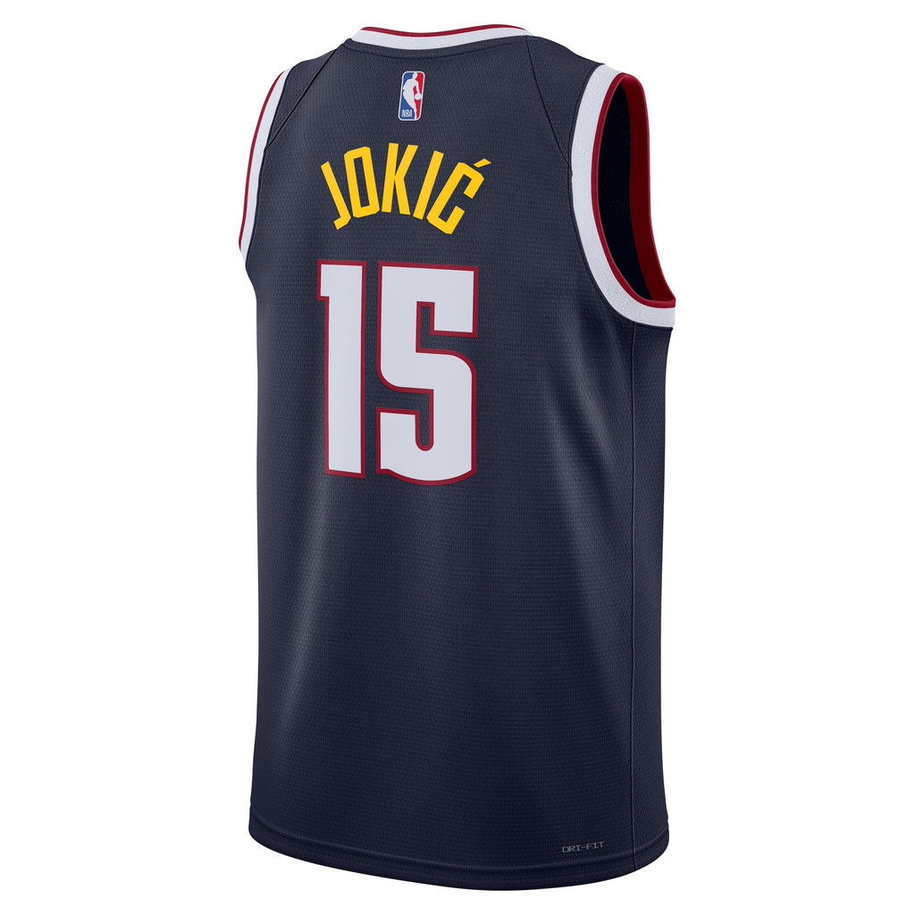 Nikola Jokić Denver Nuggets Icon Edition Swingman Basketball Jersey - Unisex