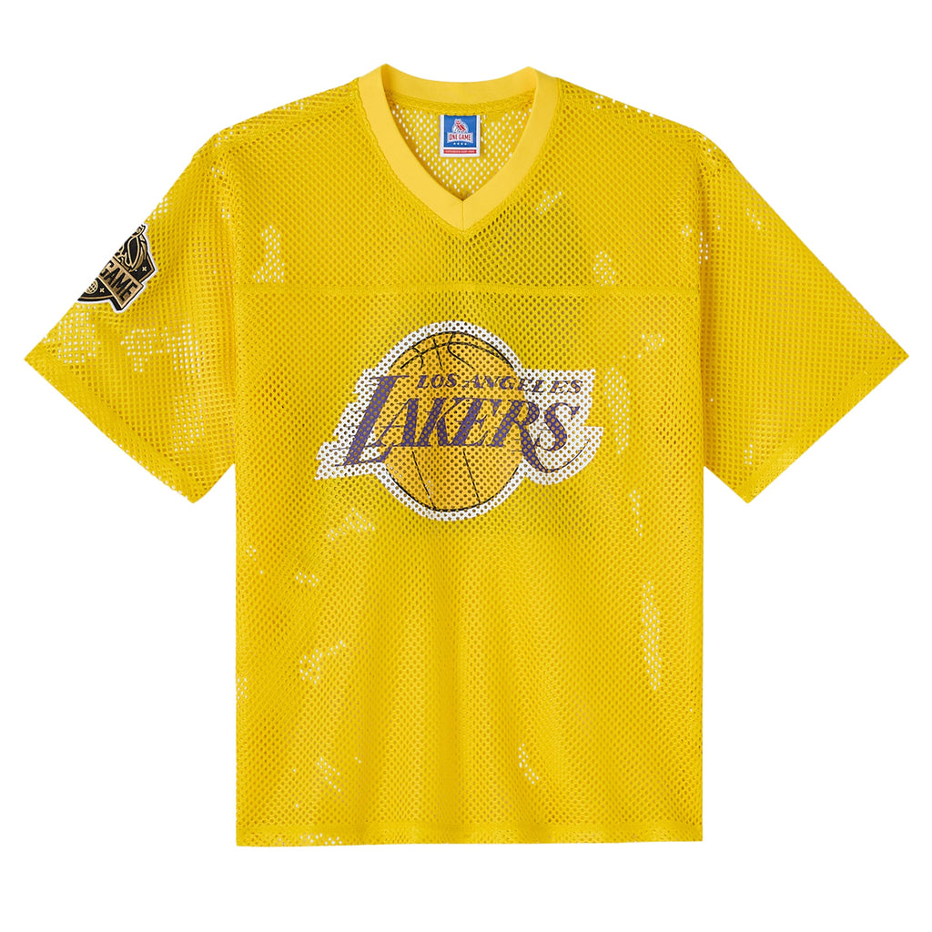 Los Angeles Lakers OVO Mesh Football Basketball Jersey - Mens