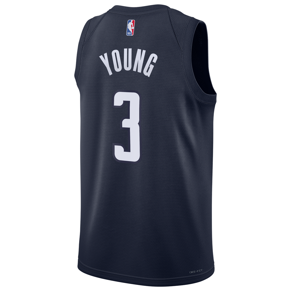 Trae Young Washington Wizards Statement Edition Swingman Basketball Jersey - Navy - Mens