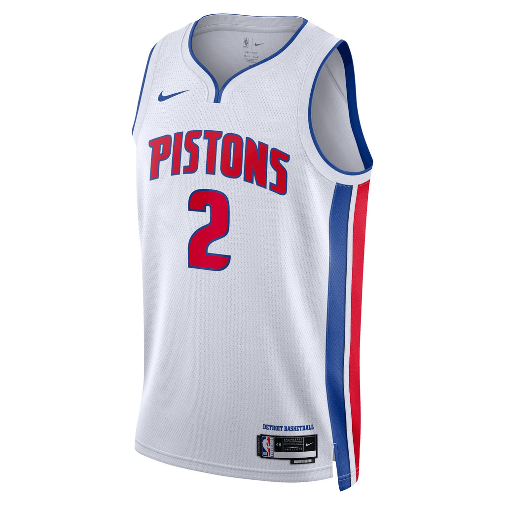 Cade Cunningham Detroit Pistons Association Edition Swingman Basketball Jersey - White - Unisex