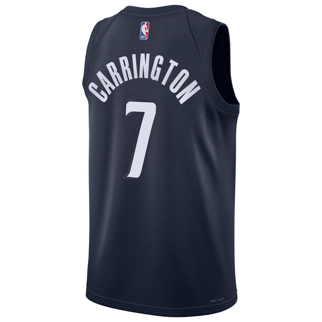 Bub Carrington Washington Wizards Statement Edition Swingman Basketball Jersey - Navy - Mens