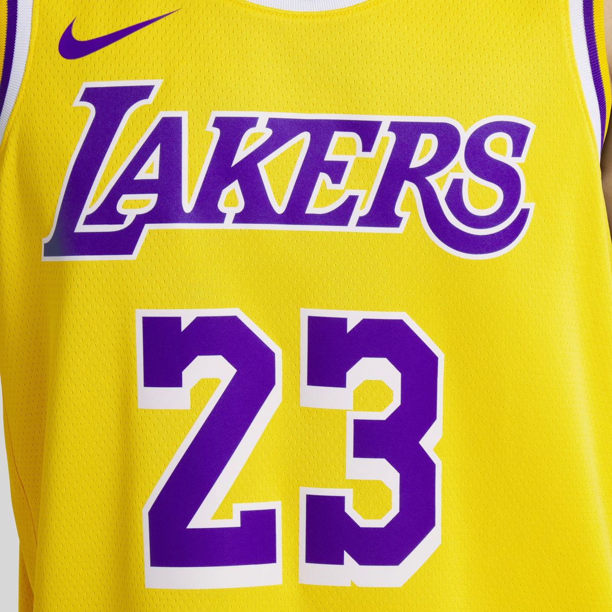 LeBron James Los Angeles Lakers Swingman Icon Basketball Jersey - Unisex