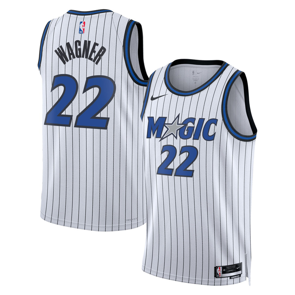 Franz Wagner Orlando Magic Association Edition Replica Swingman Basketball Jersey - White - Unisex