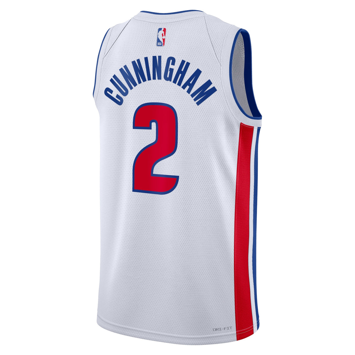 Cade Cunningham Detroit Pistons Association Edition Swingman Basketball Jersey - White - Unisex