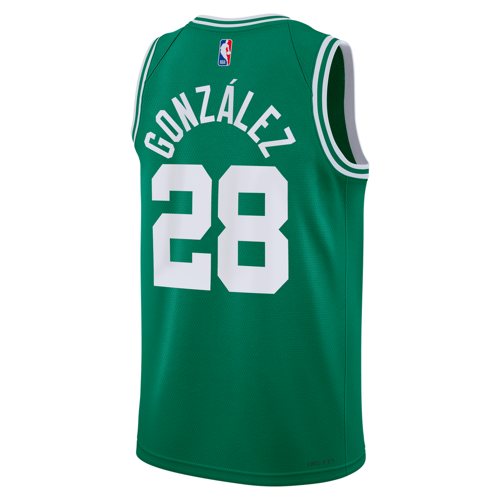 Hugo González Boston Celtics Icon Edition Swingman Basketball Jersey - Kelly Green - Unisex