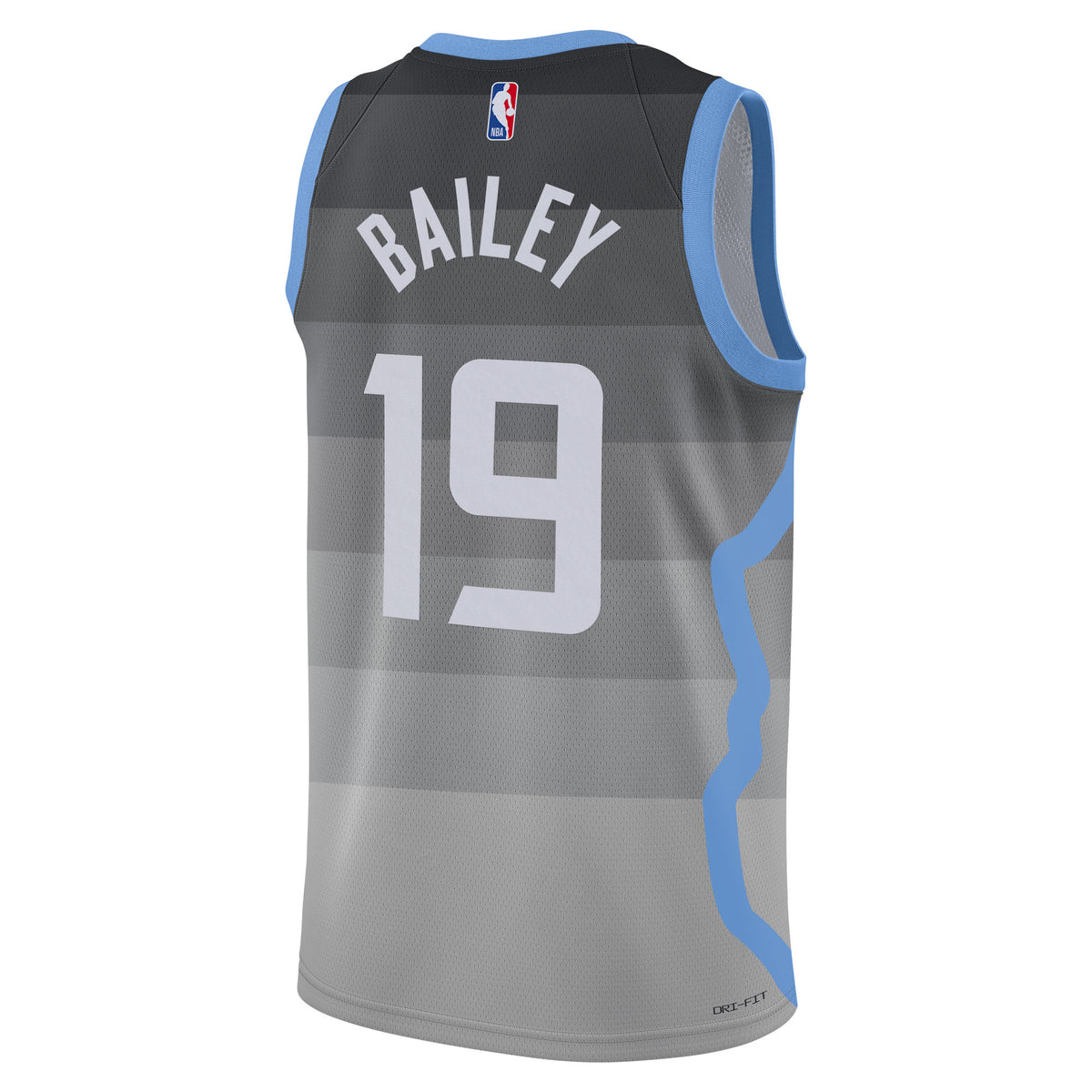 Ace Bailey Utah Jazz 2025/26 City Edition Swingman Basketball Jersey - Gray - Unisex
