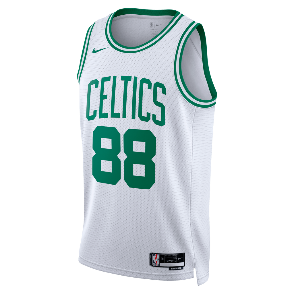 Neemias Queta Boston Celtics Association Edition Swingman Basketball Jersey - White - Unisex
