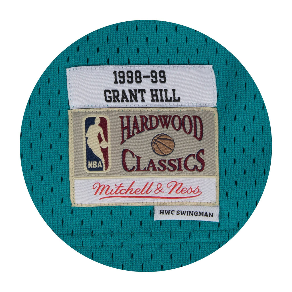 Grant Hill Detroit Pistons 1998 - 99 Swingman Road Basketball Jersey