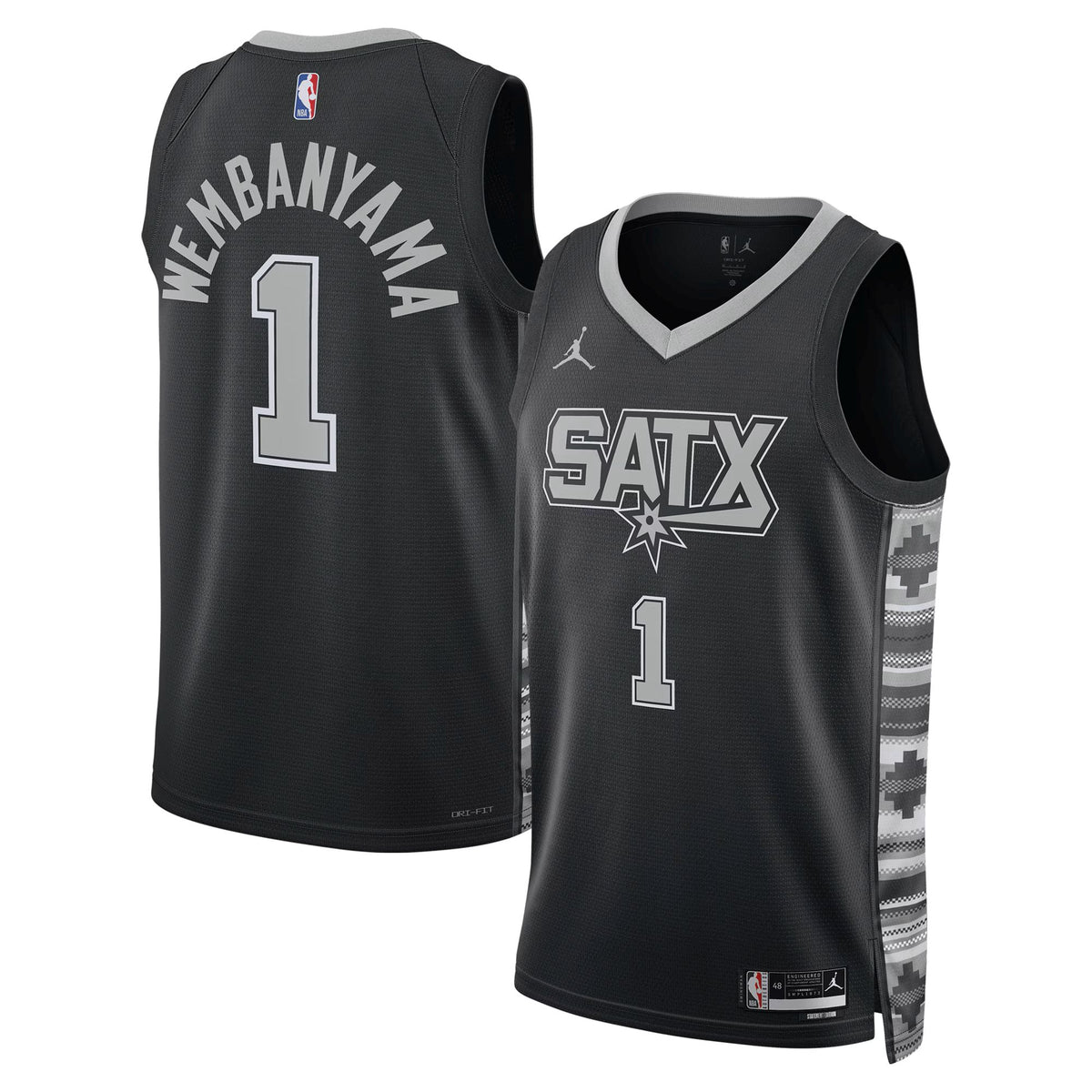 Victor Wembanyama San Antonio Spurs Statement Edition Swingman Basketball Jersey - Unisex