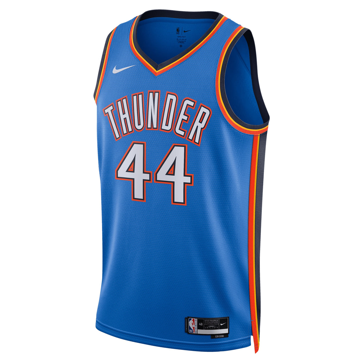 Nikola Topić Oklahoma City Thunder Swingman Icon Basketball Jersey - Blue - Unisex