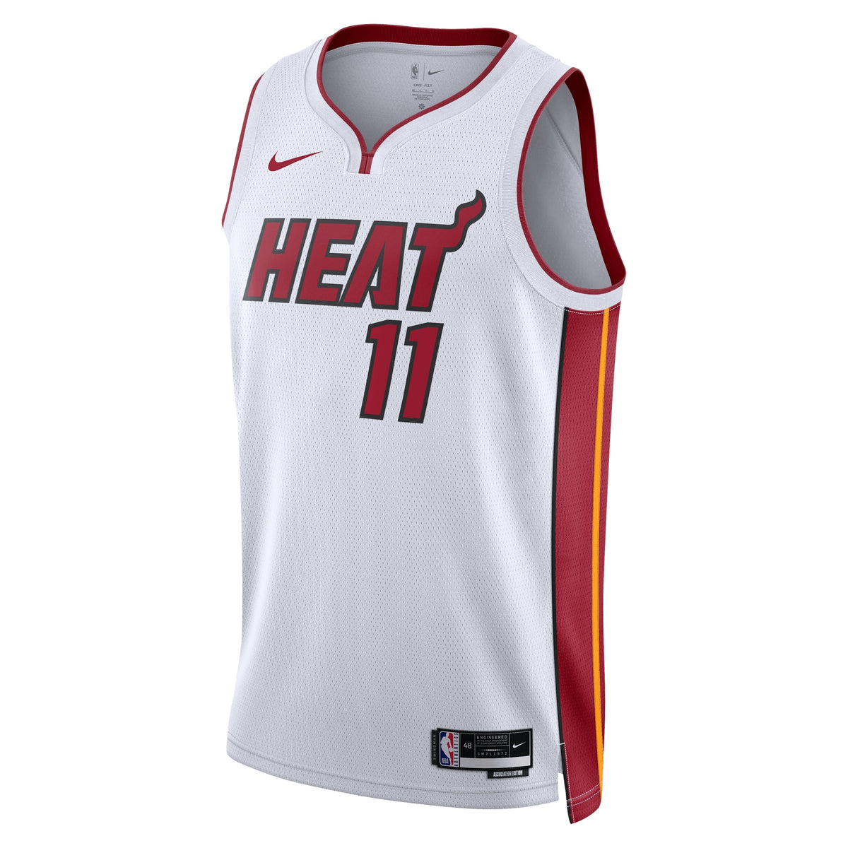 Jaime Jaquez Jr. Miami Heat Association Edition Swingman Basketball Jersey - White - Unisex