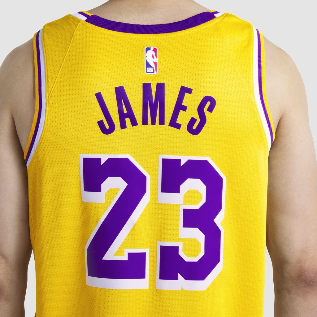 LeBron James Los Angeles Lakers Swingman Icon Basketball Jersey - Unisex