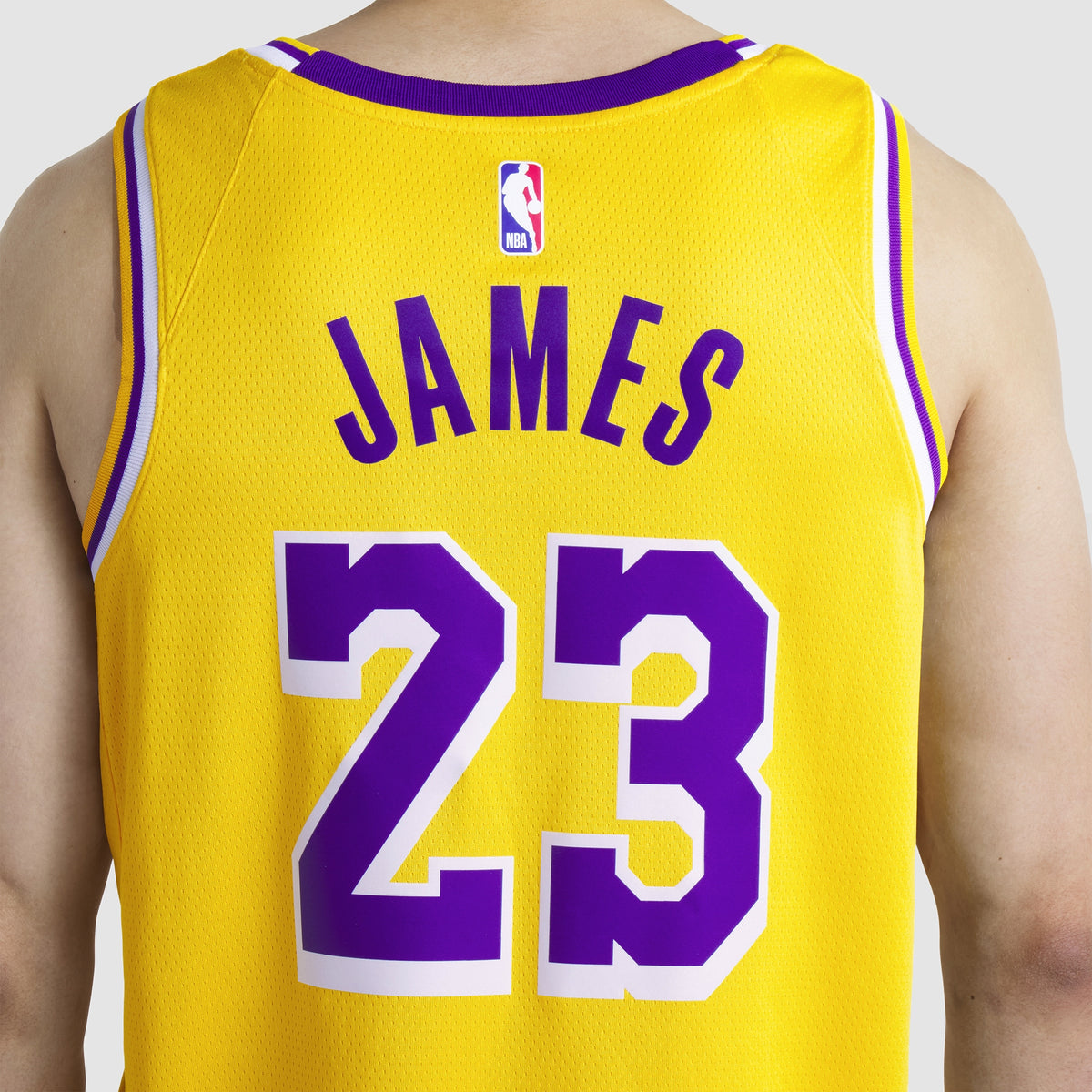 LeBron James Los Angeles Lakers Swingman Icon Basketball Jersey - Unisex