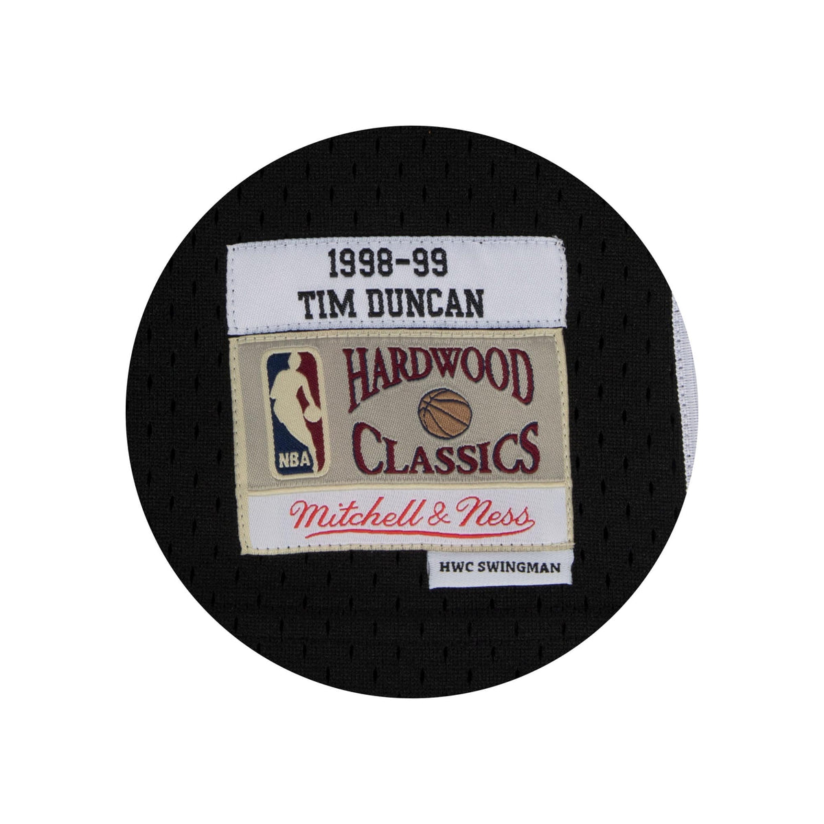 Tim Duncan San Antonio Spurs 1998 - 99 Swingman Road Basketball Jersey