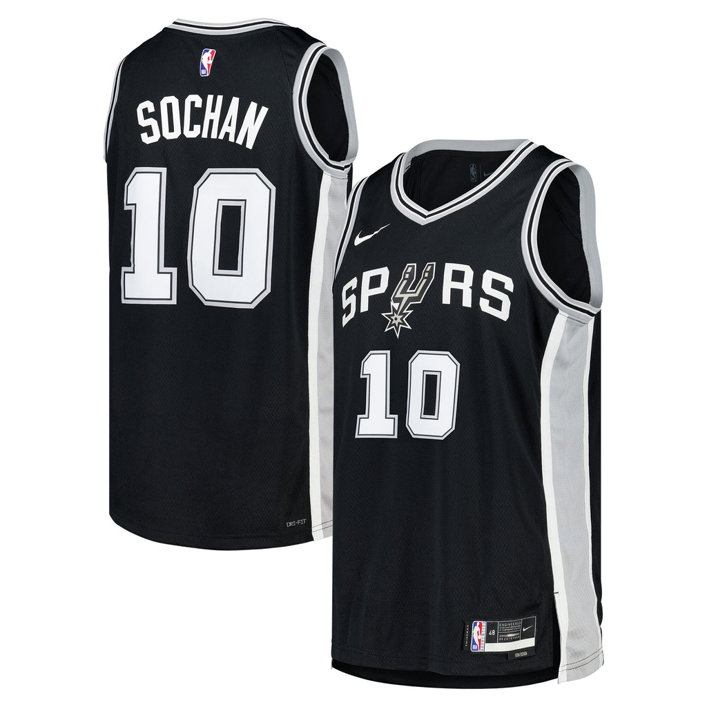 Jeremy Sochan San Antonio Spurs Icon Basketball Jersey - Unisex