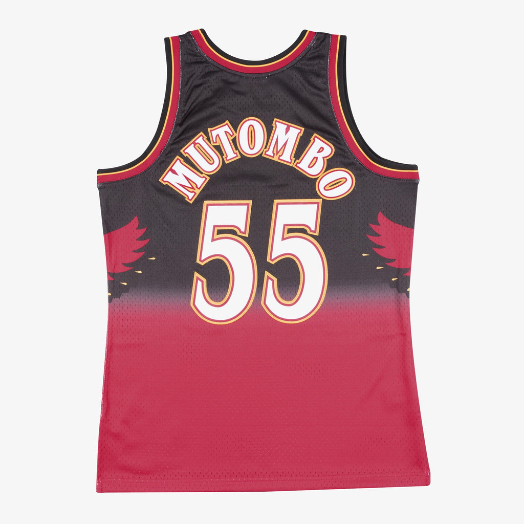 Dikembe Mutombo Atlanta Hawks 1996 - 97 Swingman Basketball Jersey