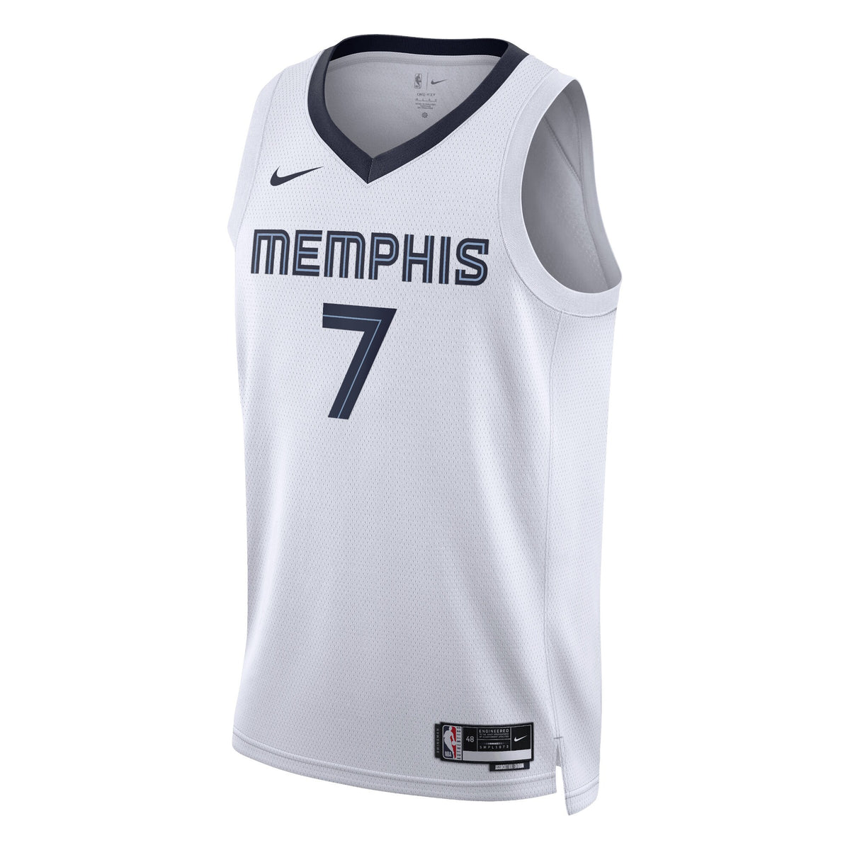 Santi Aldama Memphis Grizzlies Association Edition Swingman Basketball Jersey - White - Unisex