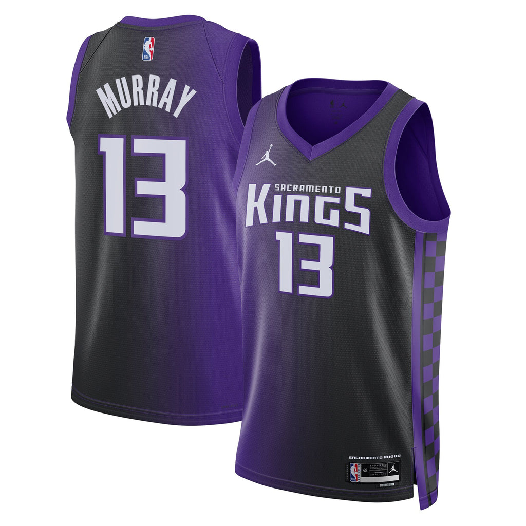 Keegan Murray Sacramento Kings Statement Edition Swingman Basketball Jersey - Purple - Unisex