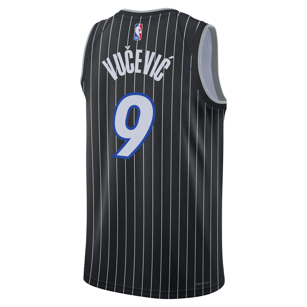 Nikola Vučević Orlando Magic Statement Edition Basketball Jersey - Black - Unisex