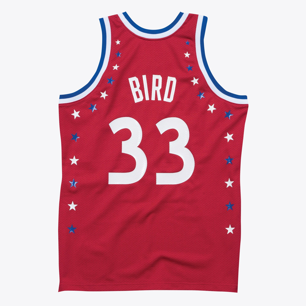 Larry Bird Boston Celtics All - Star East Authentic Basketball Jersey - Scarlett - Mens