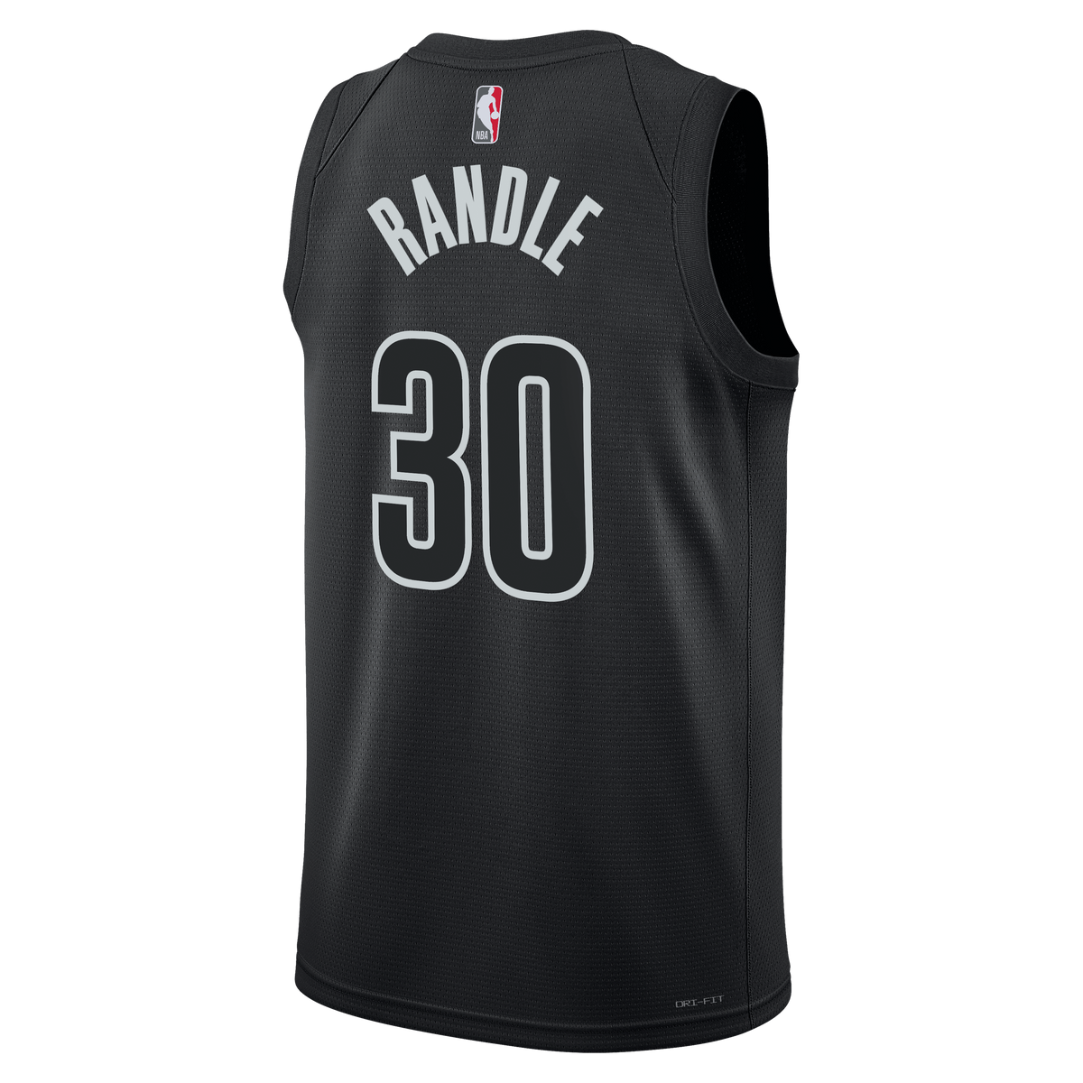 Julius Randle Brooklyn Nets Statement Edition Swingman Basketball Jersey - Black - Unisex