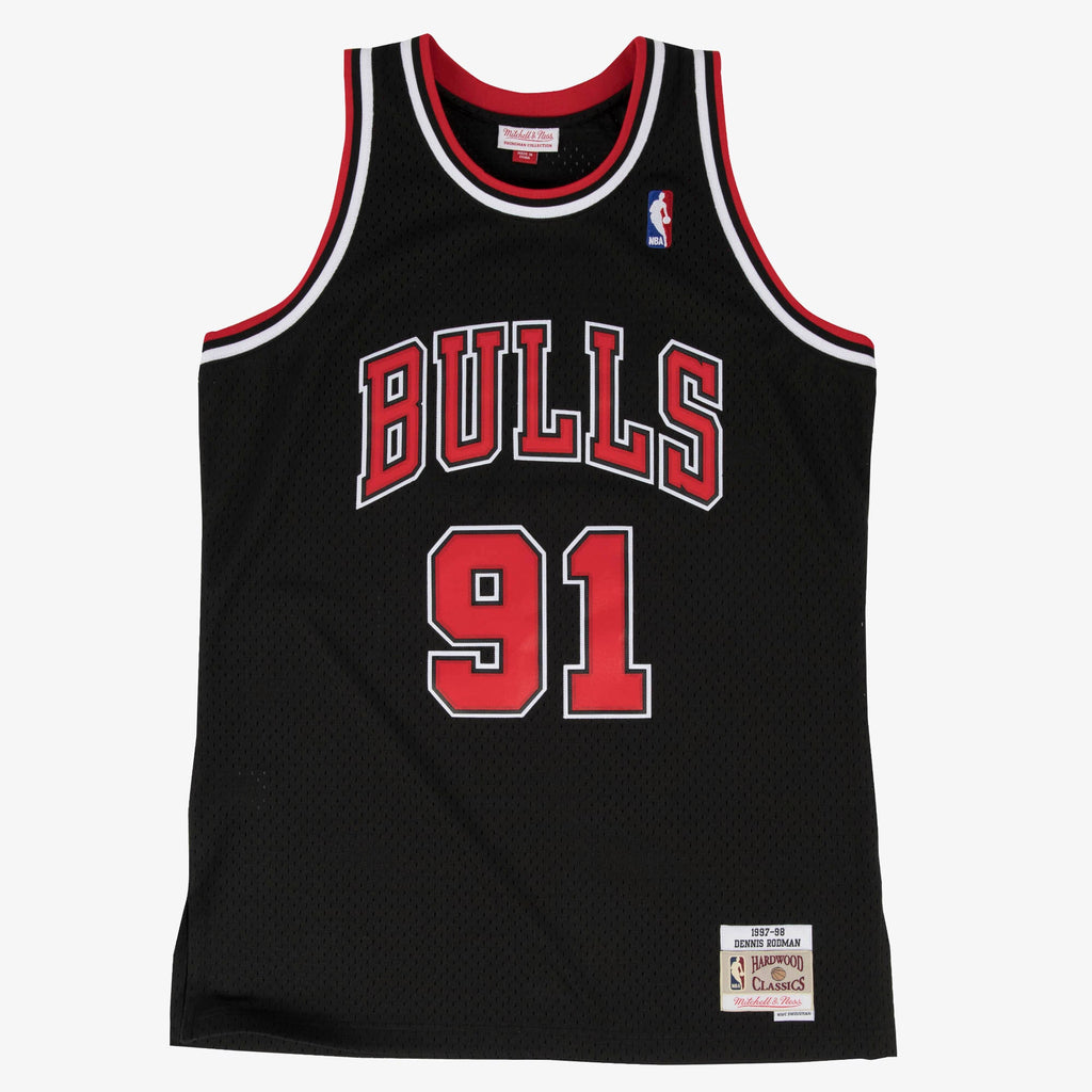 Dennis Rodman Chicago Bulls 1997 Swingman Alternate Basketball Jersey