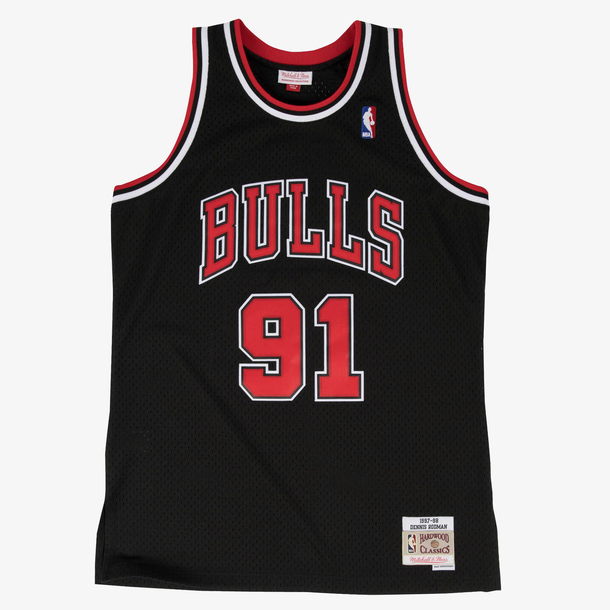 Dennis Rodman Chicago Bulls 1997 Swingman Alternate Basketball Jersey