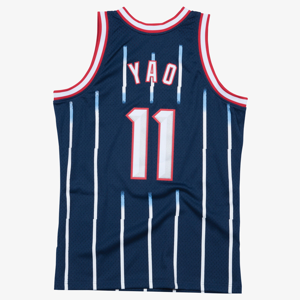 Yao Ming Houston Rockets 2002 - 03 Swingman Road Basketball Jersey
